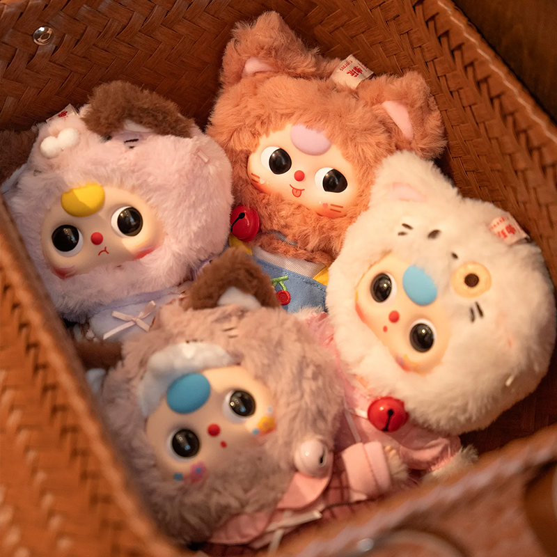 Baby Three Cat Wardrobe Blind Box