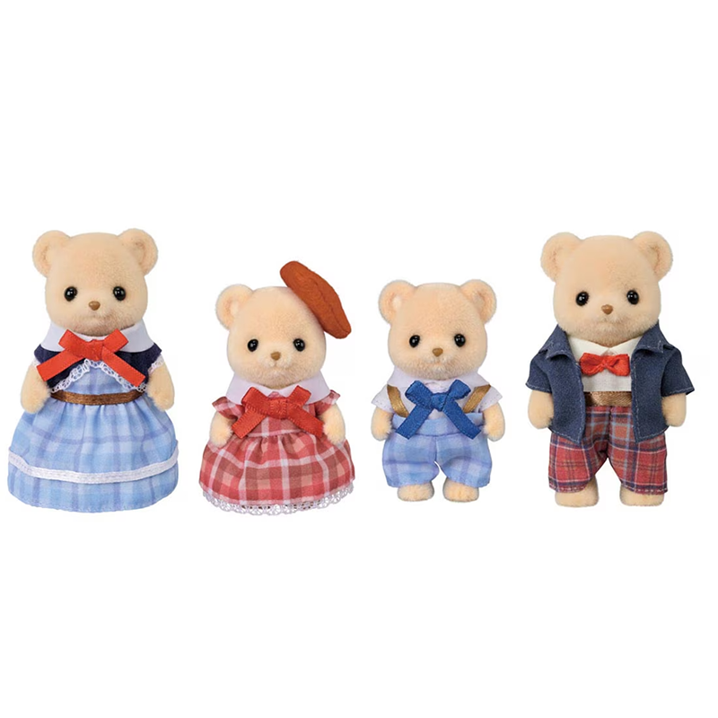 Calico Critters Biscuit Bear Family