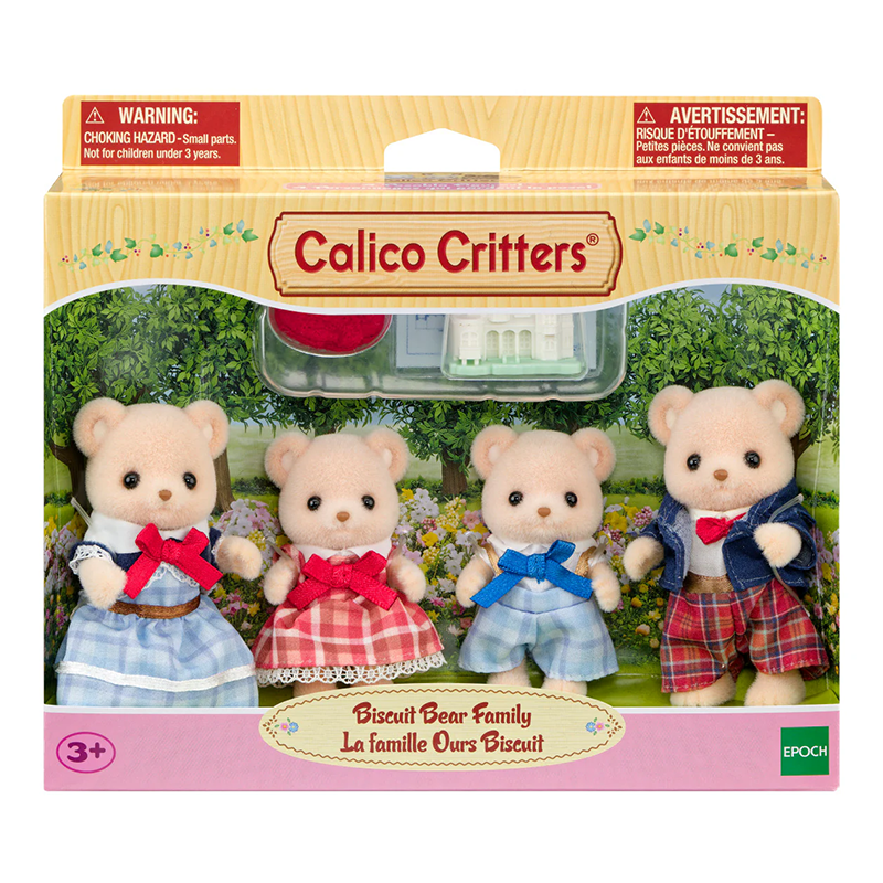 Calico Critters Biscuit Bear Family