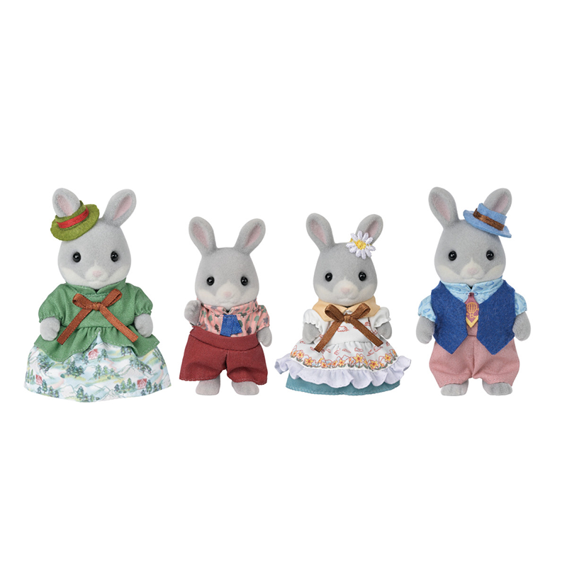 Calico Critters Cottontail Rabbit Family